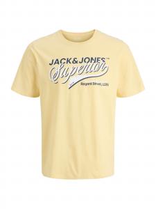 Jack & Jones Junior Футболка в светло-желтом цвете
