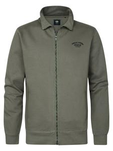 Толстовка с капюшоном на молнии Petrol Industries, темно-зеленый