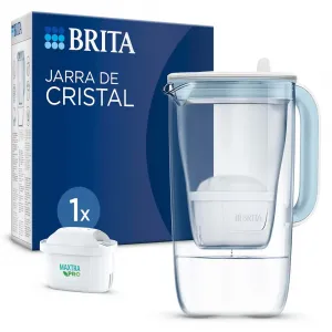 Стеклянный кувшин с универсальным фильтром Brita Maxtra Pro, светло-голубой