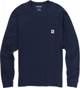 Мужская футболка Burton Colfax с длинным рукавом, Dress Blue