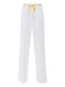 Брюки с поясом ASPESI, белый