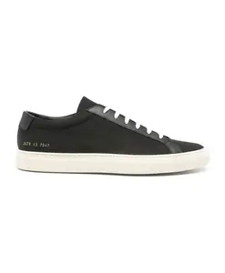 Черные кроссовки на шнуровке с миндалевидным носком Common Projects, черный