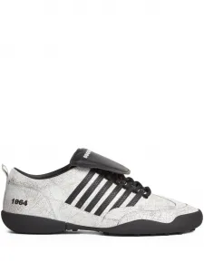 Кроссовки с вышитым логотипом DSQUARED2, черный