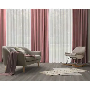 Штора Dim out с многофункциональной лентой, 1 шт. Wirth, сиреневый