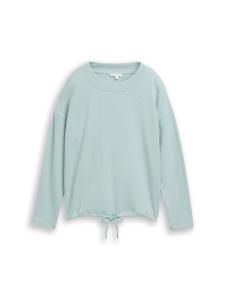 Толстовка TOM TAILOR, бирюзовый