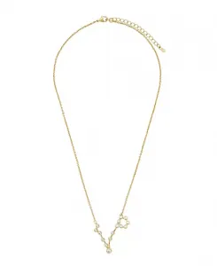 Женское ожерелье «Когда звезды выстроились в ряд» из 14-каратного золота Sterling Forever, pisces