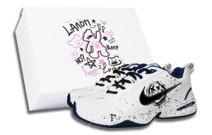 Кроссовки Nike Air Monarch 4 Chunky Sneakers Unisex Low-Top Black/White