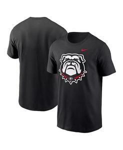 Футболка мужская черная Georgia Bulldogs Primetime Evergreen с альтернативным логотипом Nike Fanatics
