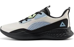 Кроссовки мужские низкие бежевые/черные Peak