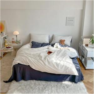 DARSOME Комплект постельного белья двусторонний ультрамягкий из стираного хлопка HY001