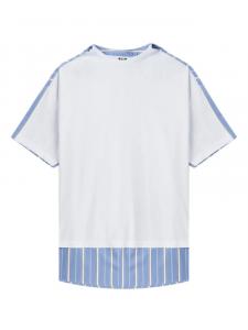 MSGM футболка с круглым вырезом, белый