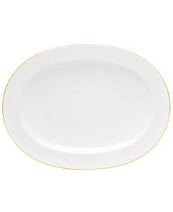 Овальное блюдо для аккомпаниатора, 14 дюймов Noritake, золото