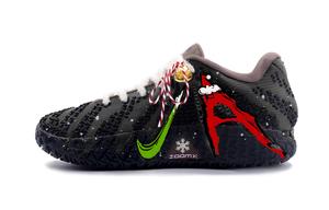 Nike Кроссовки баскетбольные Ja Morant 3 Christmas Night Low top мужские черно-красные