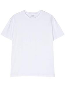 Хлопковая футболка с прорезиненным логотипом ASPESI, белый