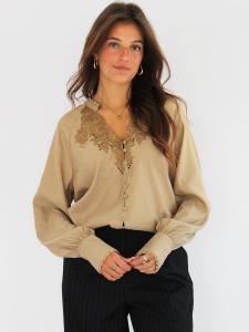 Блуза Honnête Atelier Cloe, золотой