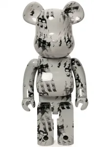 Фигурка be@rbrick andy warhol's elvis presley 1000%, 20х72х35 см, Medicom Toy, серый