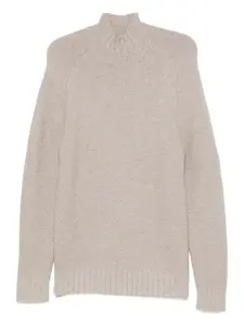 Свитер с высоким воротником Alpha Studio, серый