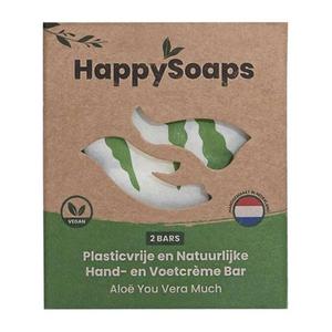Крем-мыло для рук и ног Aloe You Vera Much - Питательная формула с алоэ вера Happysoaps