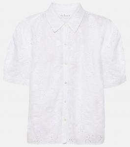 Хлопковый топ Оливия Velvet, белый