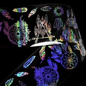 Фольга для переноса ногтей - F18, Raisin