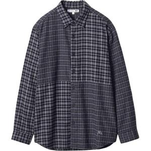 Jw Anderson X JWANDERSON совместная рубашка унисекс UNIQLO, темно-серый