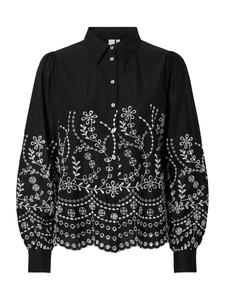 Блуза YAS LUMA, черный