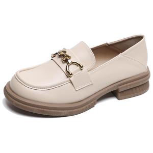 Лоферы 5CM женские абрикосовые WEISHIBANGWEI, Apricot