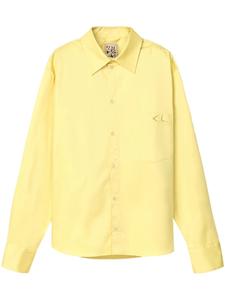 CamperLab рубашка с логотипом, желтый