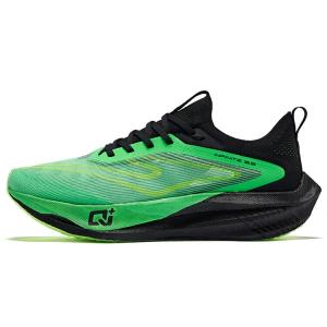 Кроссовки мужские Zhi Jing 2.5 с низким верхом, флуоресцентного лаймово-зеленого и угольно-черного цветов. Erke