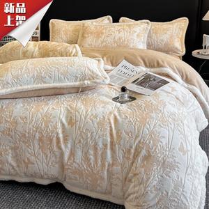 LUOLAI HOME Комплект постельного белья, 200 см, 4 предмета, цвет хаки yudie