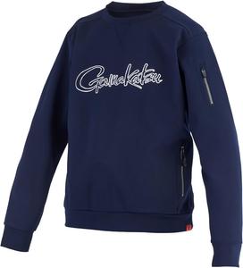 Толстовка Gamakatsu с круглым вырезом, унисекс, для взрослых, темно-синий