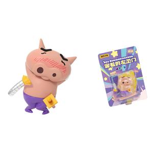 X Crayon Shinchan Buriburizaemon Limited Edition Shy Buriburizaemon Hang Tag Box 52TOYS