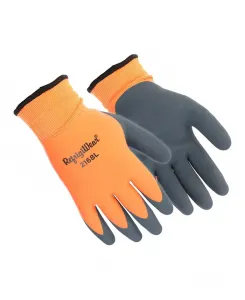 Мужская перчатка Dual-Layer Waterproof Double Dip - защита от экстремального холода, превосходное сцепление, утепленная подкладка Heavy Brushed Acrylic Liner Refrigiwear, оранжевый