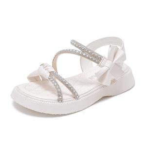 Детские сандалии с низким верхом, нескользящие, износостойкие, дышащие SHIBU, экрю