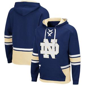 Мужской свитшот notre dame fighting irish с капюшоном на шнурке 30 Colosseum