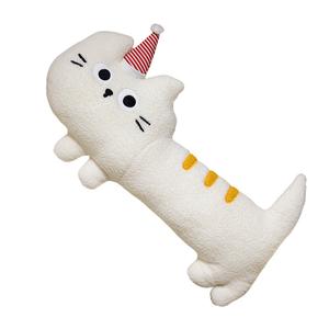 Плюшевая кукла Cartoon Kitten With Hood, высота 40cm/65cm/80cm MLING, белый