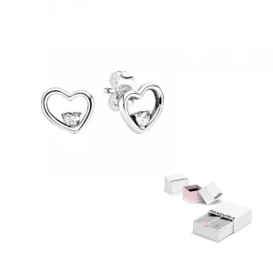 Серьги-гвоздики женские Pandora