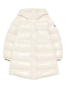 Стеганая куртка с капюшоном Dacca Moncler Enfant, нейтральный