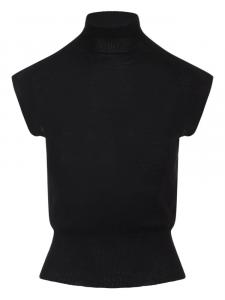 Водолазка с короткими рукавами от Rick Owens, черный