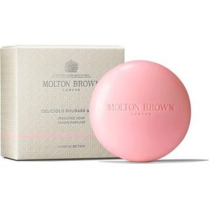 Molton Brown Delicious ароматизированное мыло с ревенем и розой