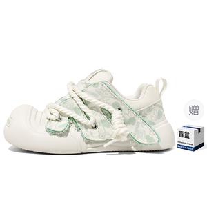 Doraemon Дораэмон Женские низкие скейтерские кеды Mambo Green + загадочная коробка, цвет Mambo Green+Includes Mystery Box