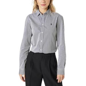 Рубашка SS24 Women's Gray Polo Ralph Lauren, серый