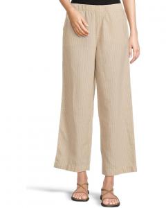 Брюки Mod-o-doc Cropped Wide Leg Pants, цвет Sand Stripe