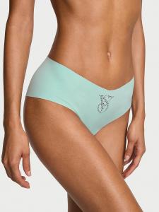 Непоказные нахальные трусики No-Show, smooth canal blue snowflake