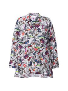 Блузка бежевого цвета MIAMODA