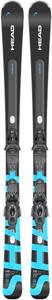 Горные лыжи Head Shape E-V8 с креплениями PR 11 Gripwalk, Anthracite/Blue W/ Pr 11
