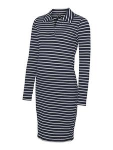 Платье до колена Vero Moda, темно-синий