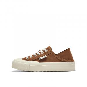 DAPHNE Низкие парусиновые туфли женские коричневые