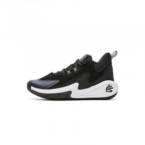 Детские баскетбольные кроссовки среднего размера для подростков Under Armour, черный