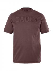 Футболка с короткими рукавами цвета мокко JP1880